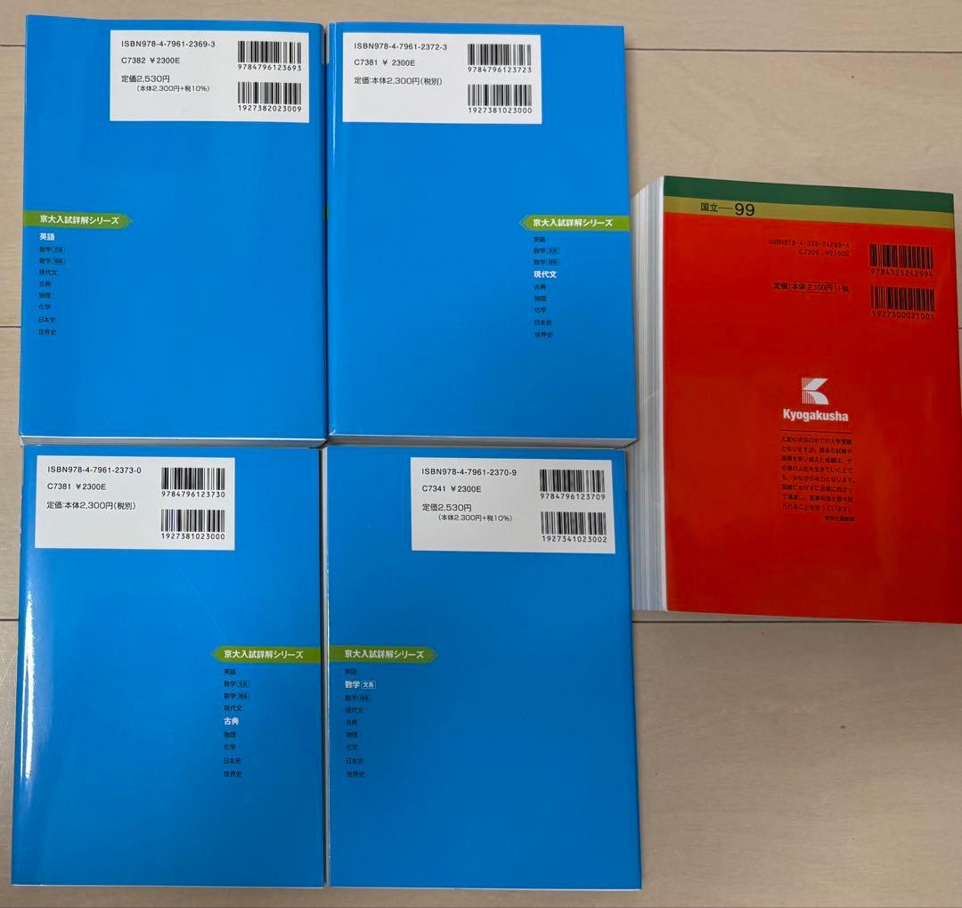 京都大学 赤本 青本