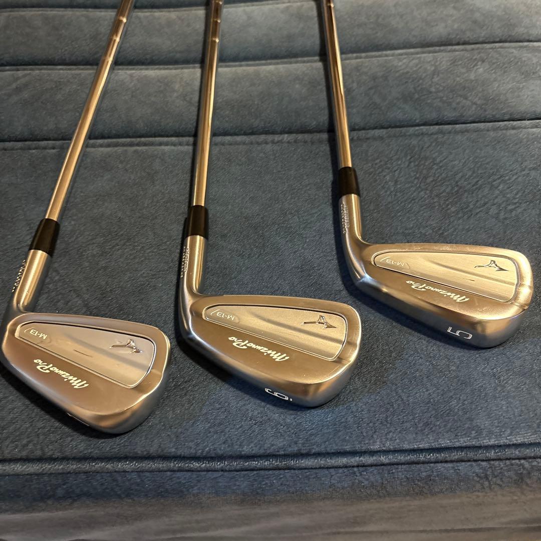 ラウンド未使用　Mizuno Pro M-13アイアン　MODUS3 110S