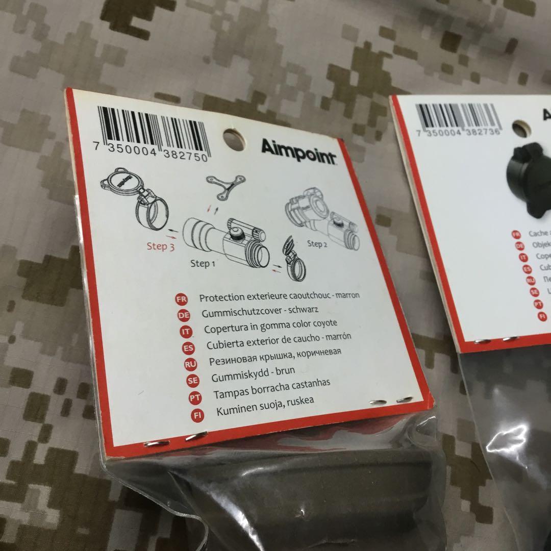 実物 未開AIMPOINT comp Cover セットFDE スコープ