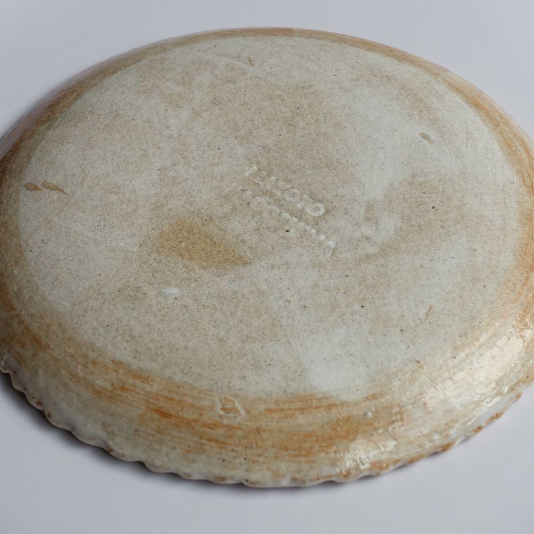 鹿児島睦　水の精　妖精　器　プレート　絵皿　直径13cm