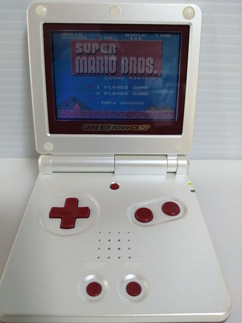ゲームボーイアドバンスSP ファミコンカラー モデル　AGS-001