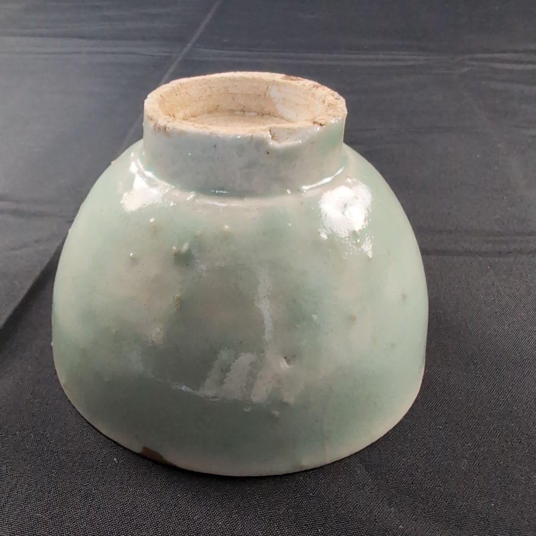 初期伊万里茶碗　初期伊万里青磁茶碗　古伊万里茶碗　古伊万里青磁茶碗 合わせ箱付き