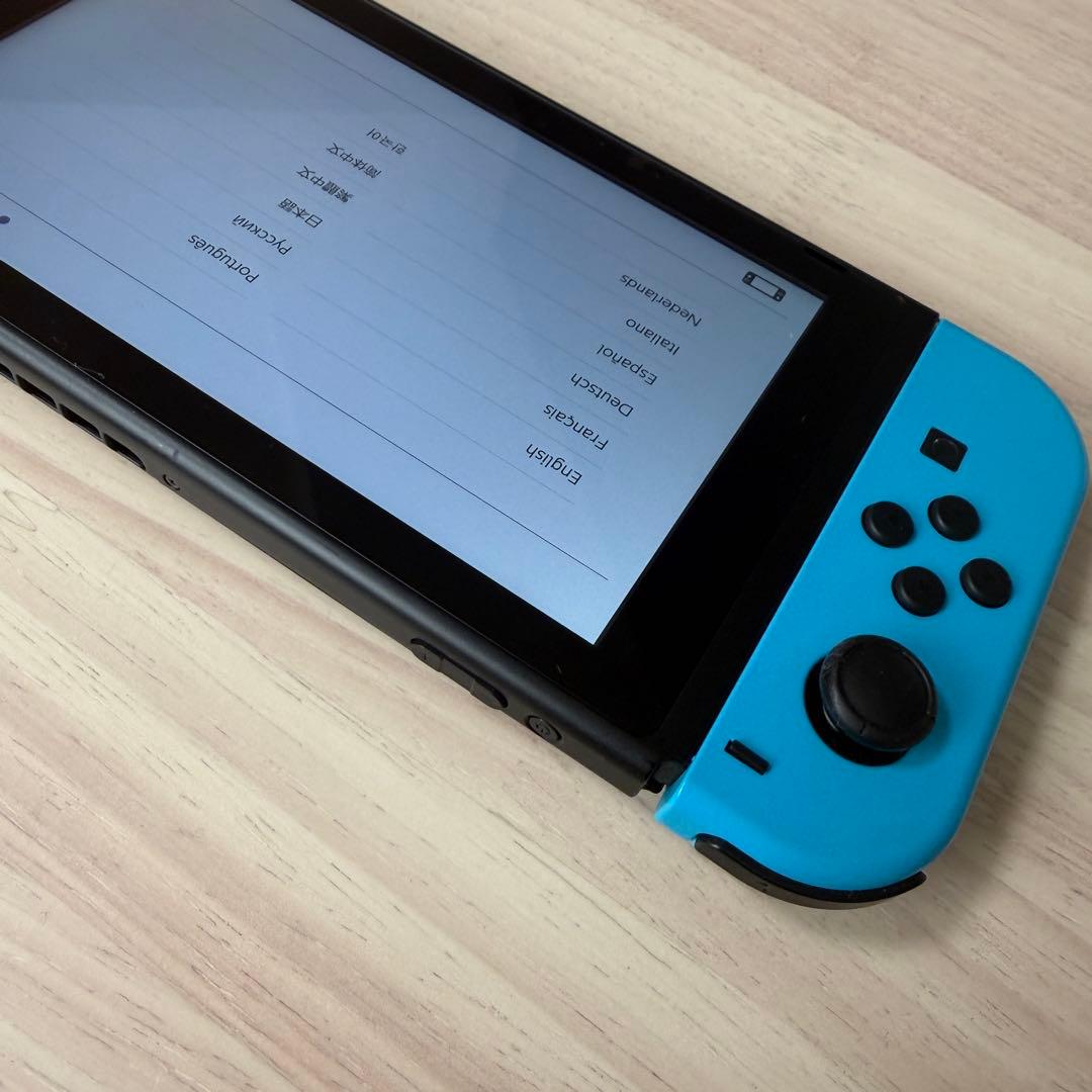Nintendo Switch 本体 青/赤 箱なし