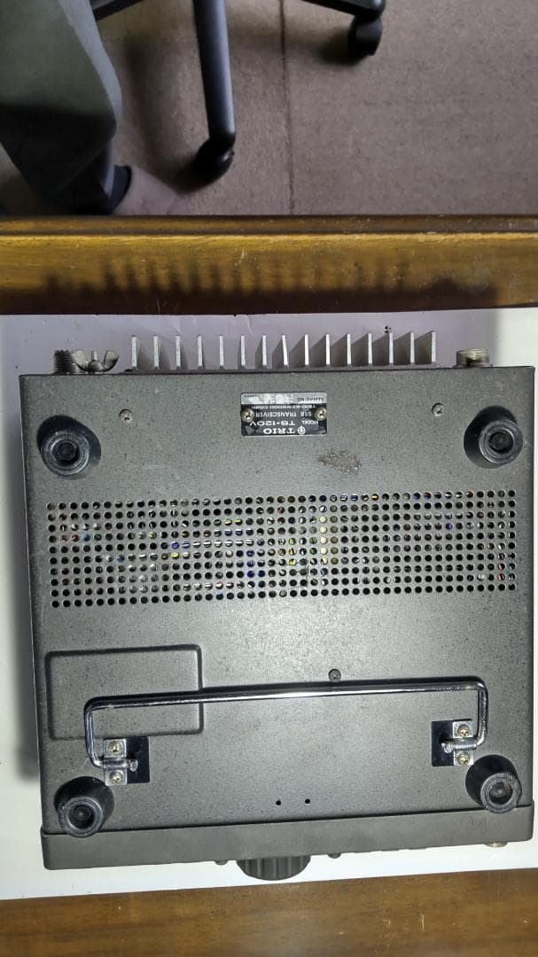 トリオTS-120V HF10W 機の修理品+マイク FT8入門に？