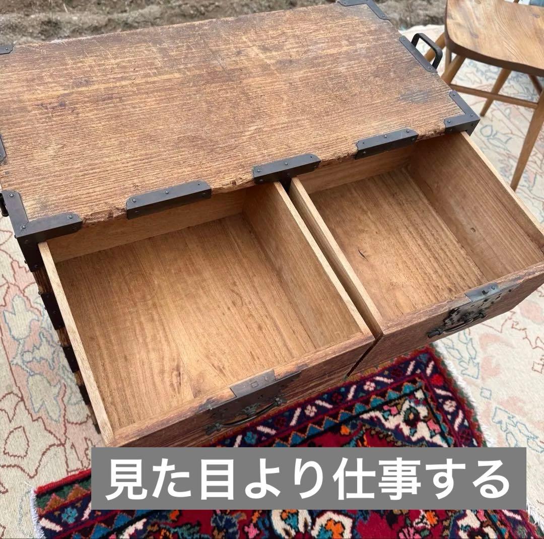 愛想はないが信用はある｜大正の金具箪笥