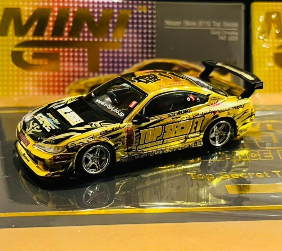 東京オートサロン2025 限定 miniGT ゴールドクロムトップシークレット