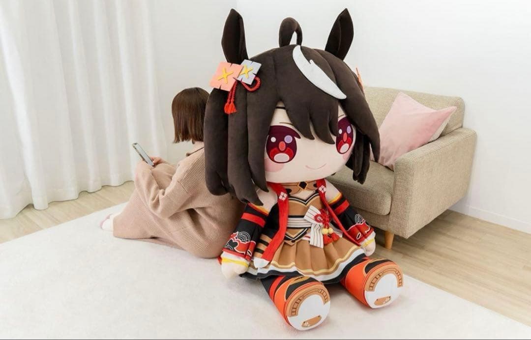 どきゅーと ウマ娘 プリティーダービー 超特大ぬいぐるみ キタサンブラック