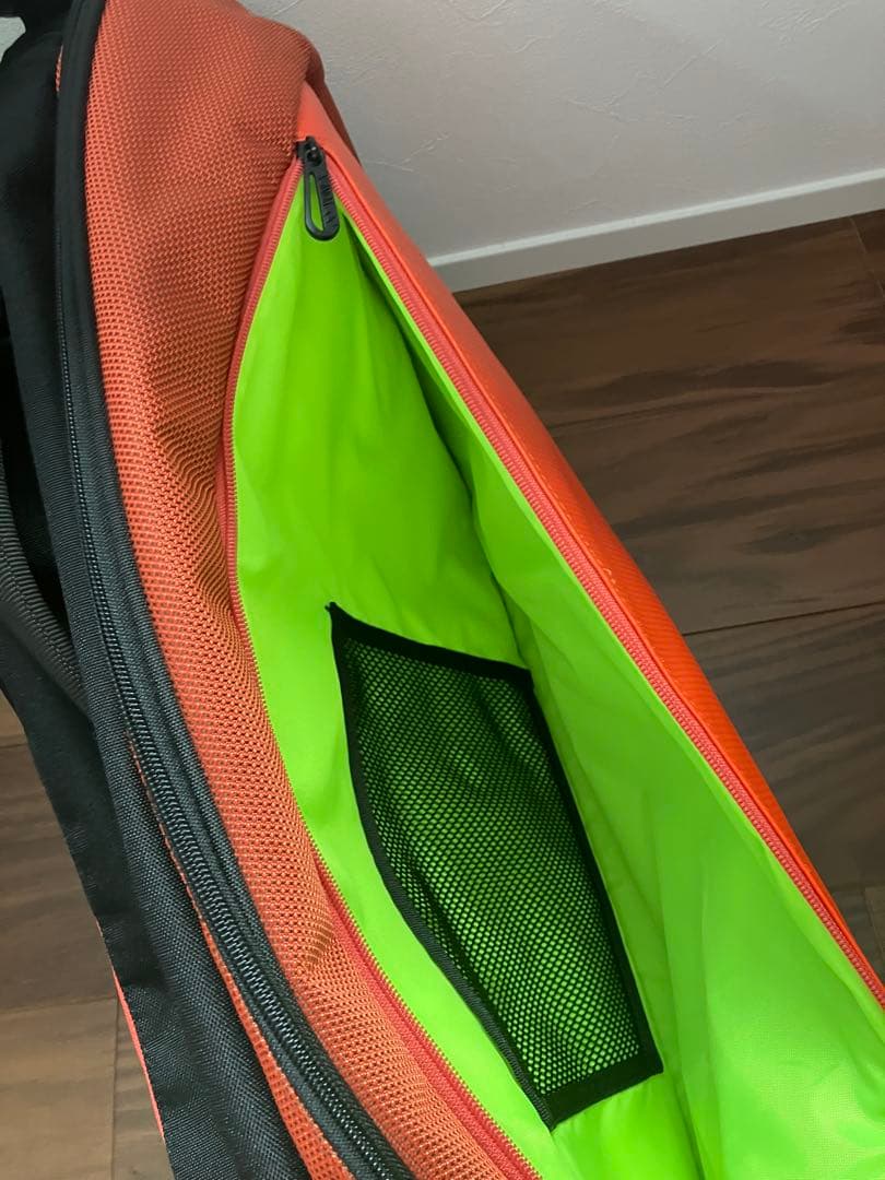 【再々値下げ】YONEX バドミントンバッグ オレンジ