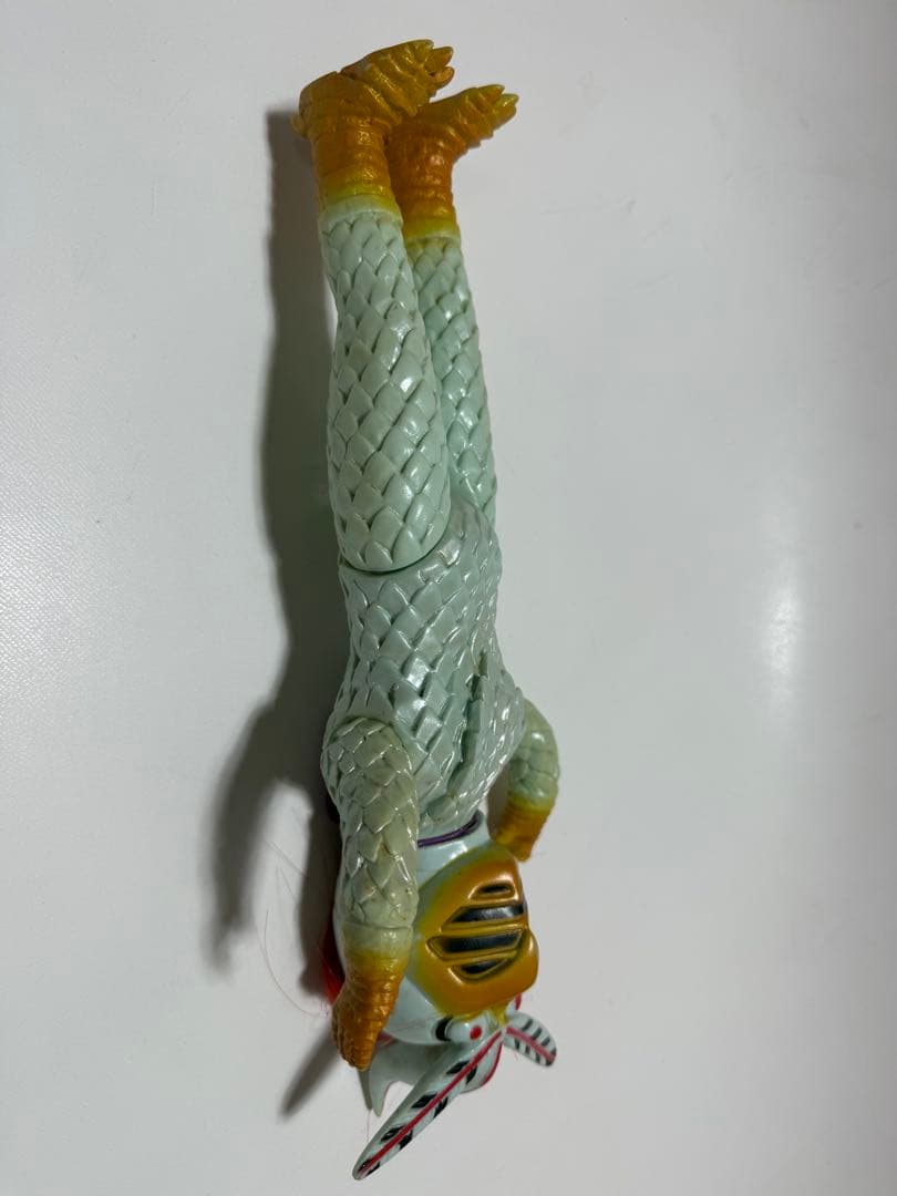 当時物 レトロ 変身忍者嵐 旧バンダイ 当時物ソフビ 面取れ　ソフビ ブルマァク