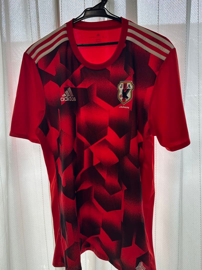 adidas サッカー 日本代表 ユニフォーム レッド XOサイズ