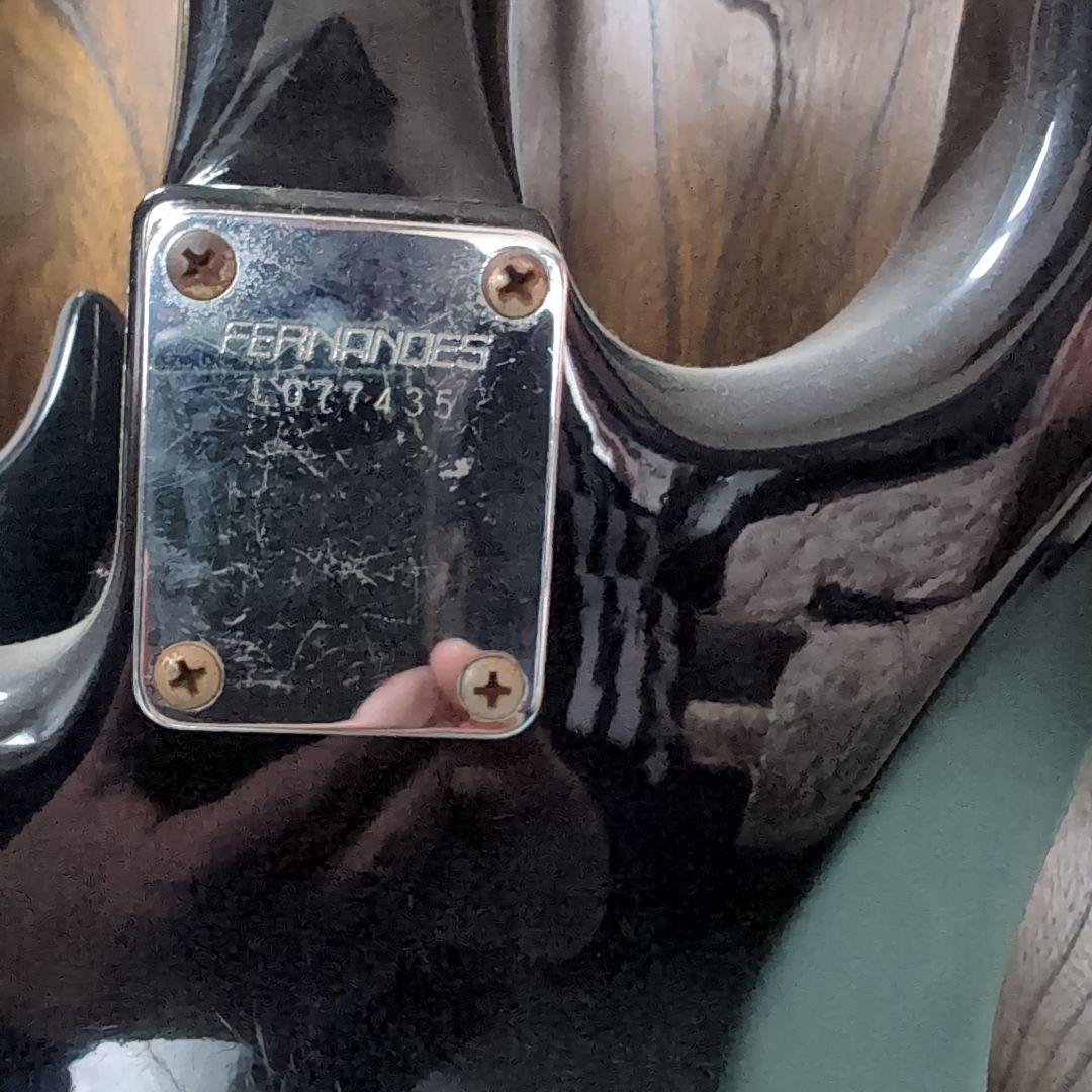 FERNANDES エレキギター ブラック ジャンク