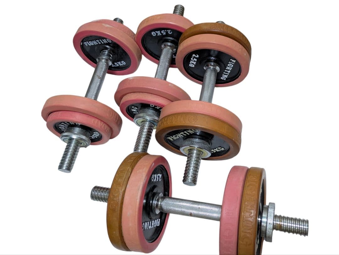 本格ジム一式 ベンチプレス(補助付) ラットマシン バーベル ダンベル【鹿児島】