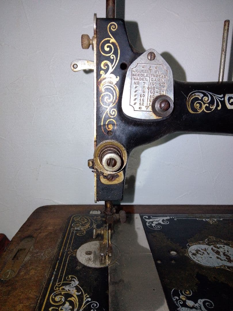 希少 ドイツ GRITZNER グリッツナー手回しミシン アンティーク ミシン