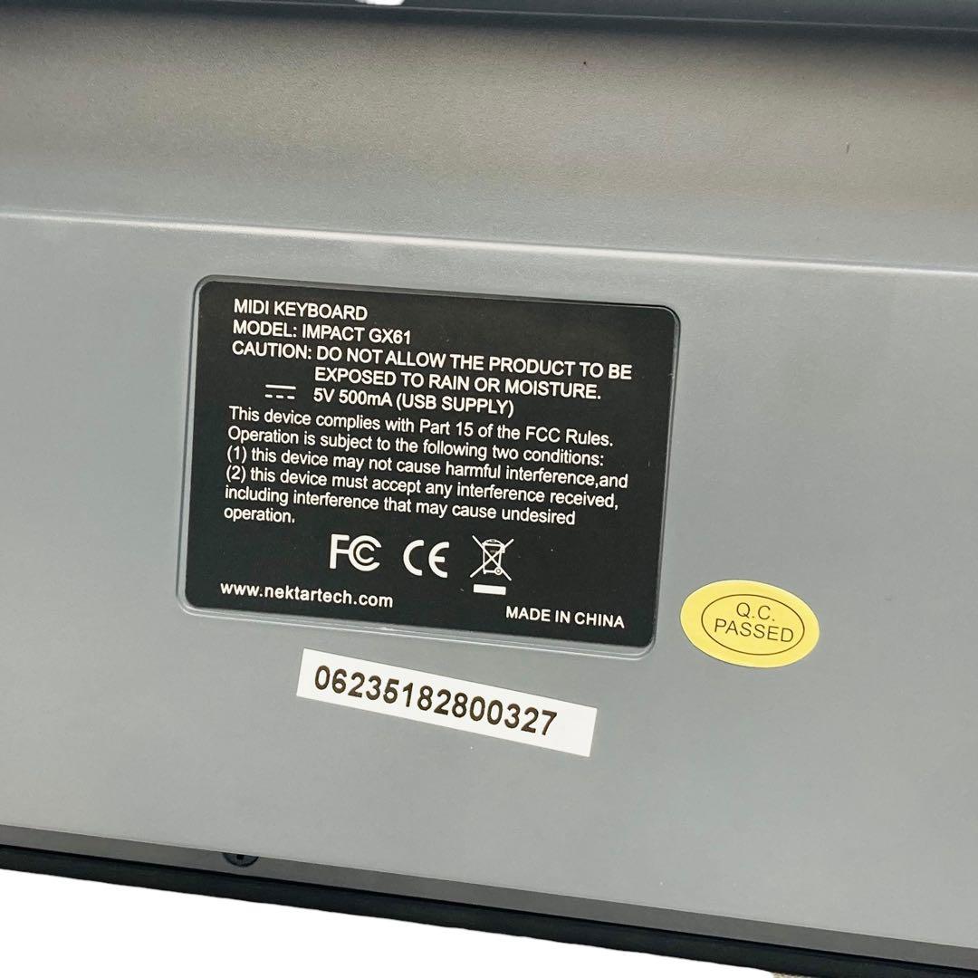 Nektar IMPACT GX61 MIDIキーボード