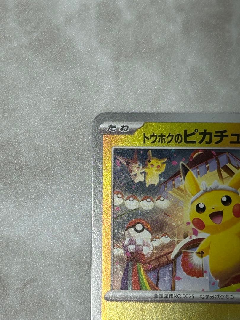 トウホクのピカチュウ