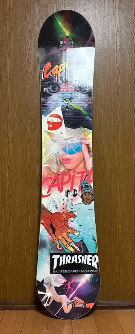 CAPITA ULTRAFEAR FK 147cm スノーボード ソールカバー付