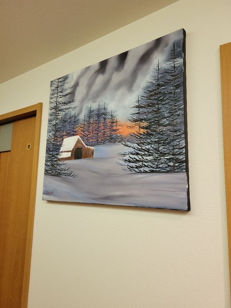 絵画 In the midst of winter