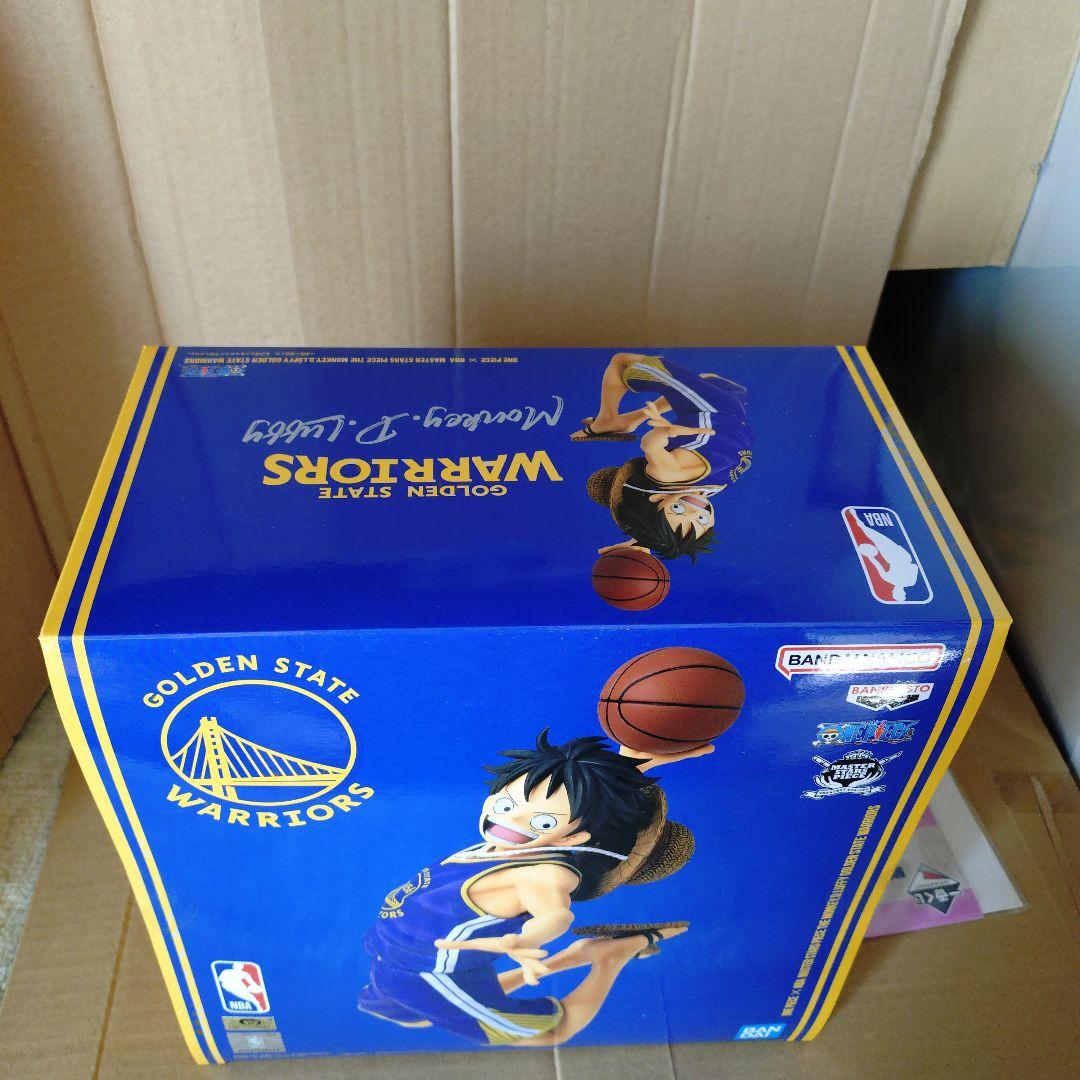 新品未開封　ワンピースベースショップ　NBA 　ウォリアーズ　ルフィ