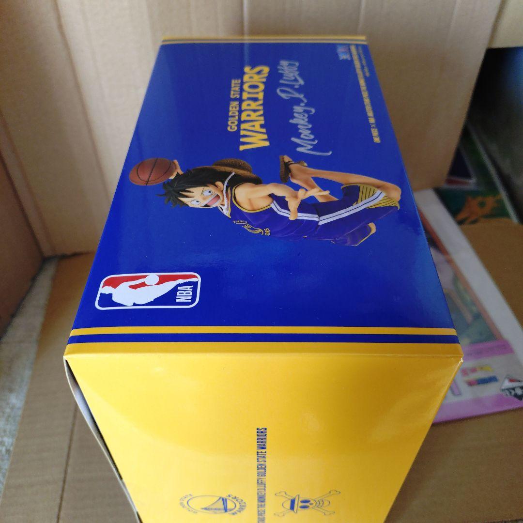 新品未開封　ワンピースベースショップ　NBA 　ウォリアーズ　ルフィ