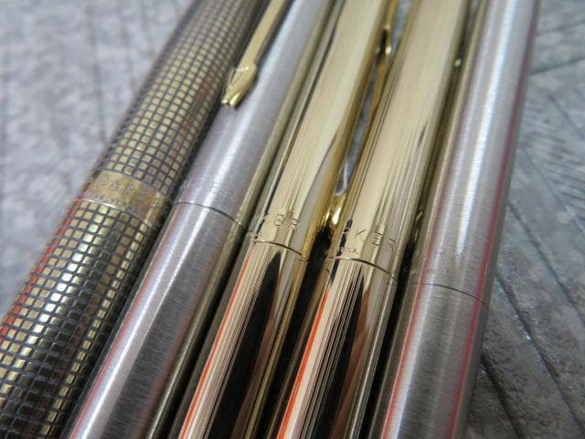 d*9様 （クAA3219）PARKER　万年筆・ボールペン・シャーペンまとめて