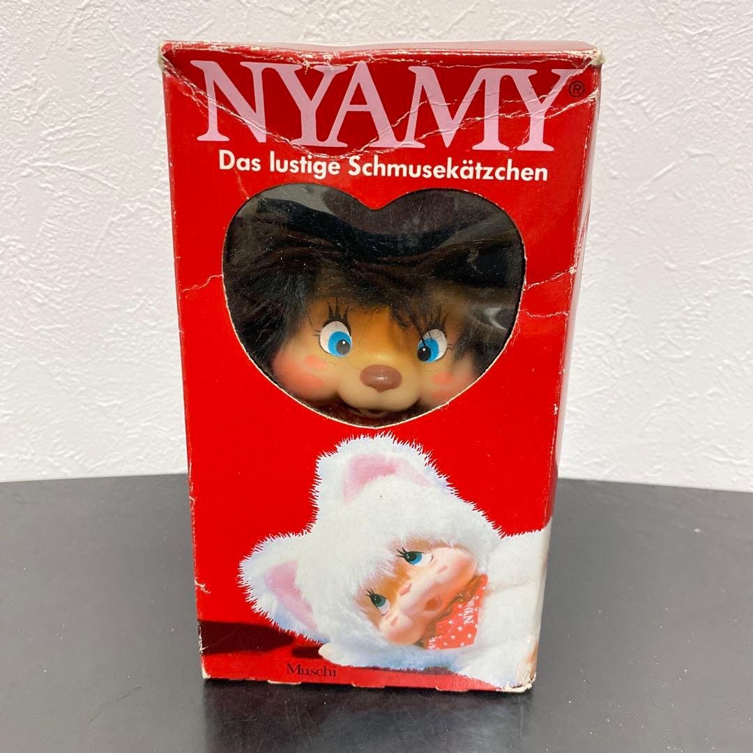 激レア！ニャーミー 猫のぬいぐるみ 美品 レトロ ビンテージ モンチッチ n8