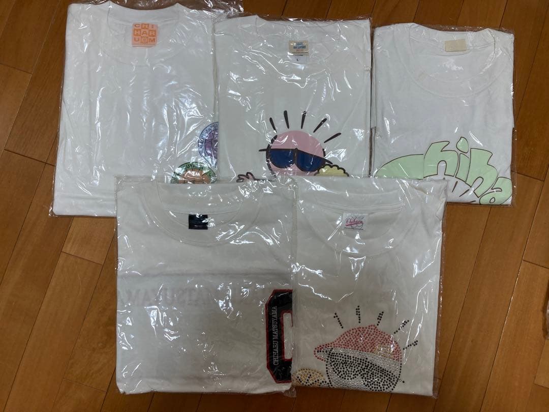 松山千春 コンサート Tシャツ 約２０年間分 ５５枚 すべて新品 未使用品