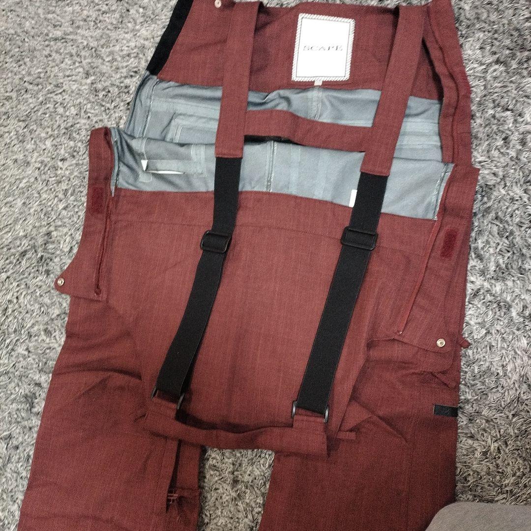 SCAPE 　ビブパンツ　スノーボード　Mサイズ