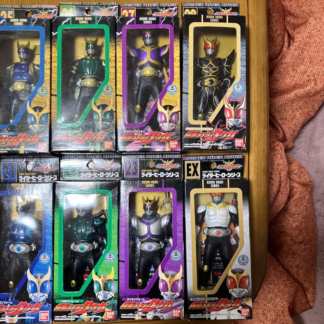 ライダーヒーローシリーズ　クウガ　フルセット