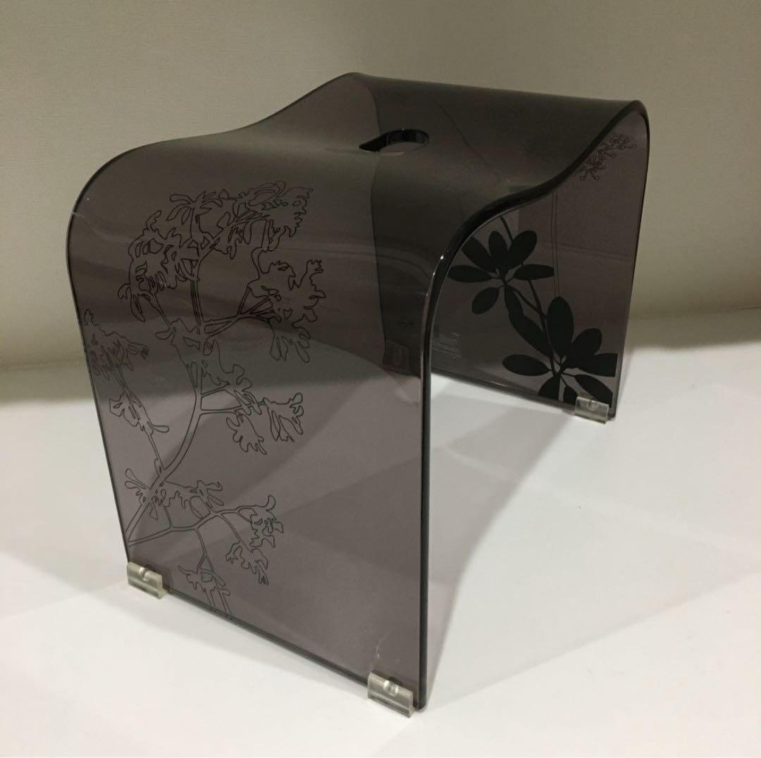 お得◎新品未使用　アクリル　バスチェア　センコー　サリナ　Lサイズ　お風呂椅子