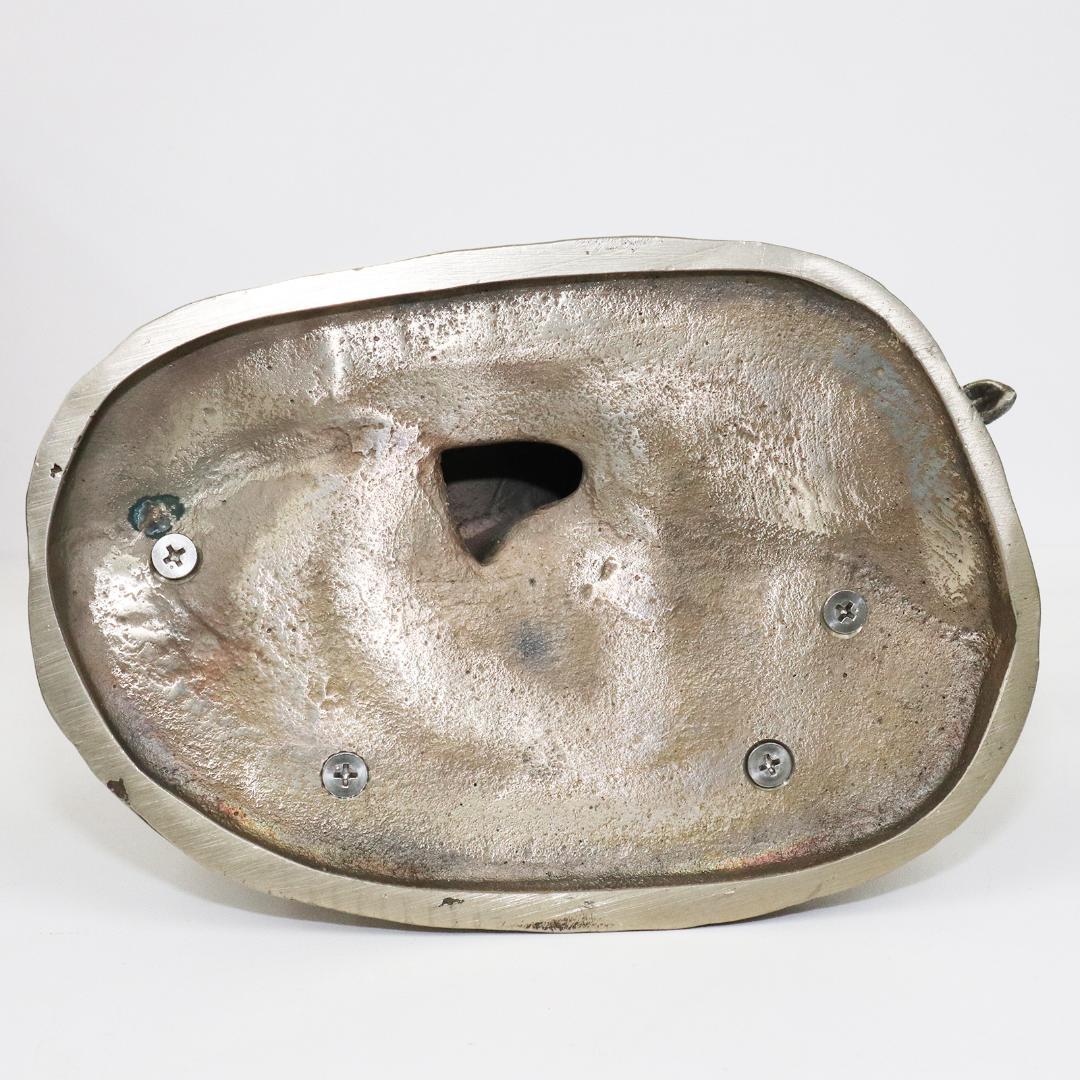 EMILE LIENARD エミール レナード　白銅製　羊　置物　栞　共箱