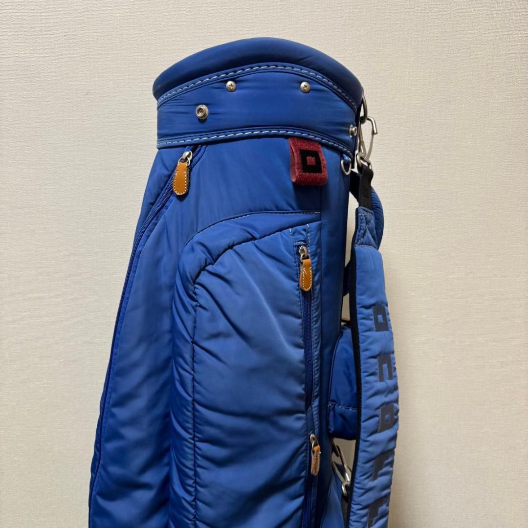 ONOFF オノフ キャディバッグ ゴルフバッグ ナイロン ブルー