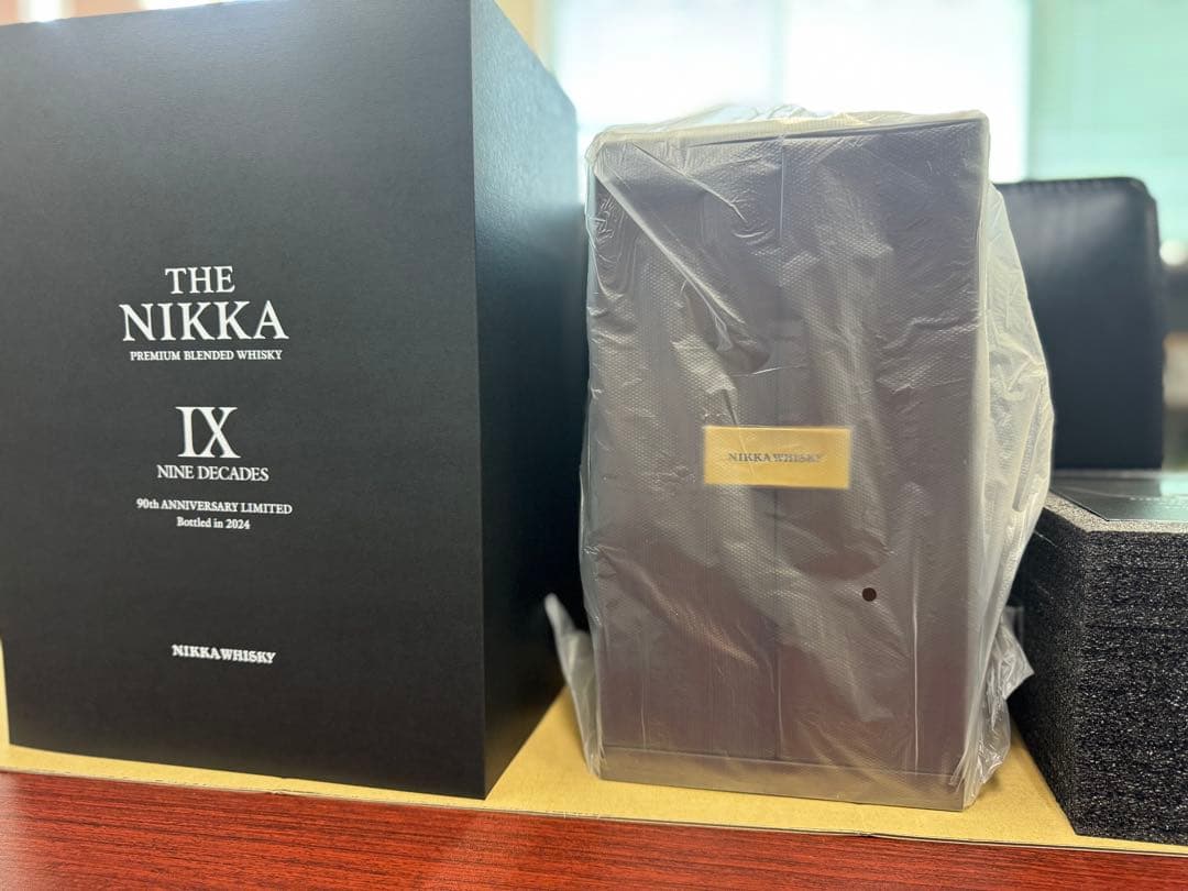 ザ・ニッカナインディケイズ(ダンボールのみ開封)ラスト1本