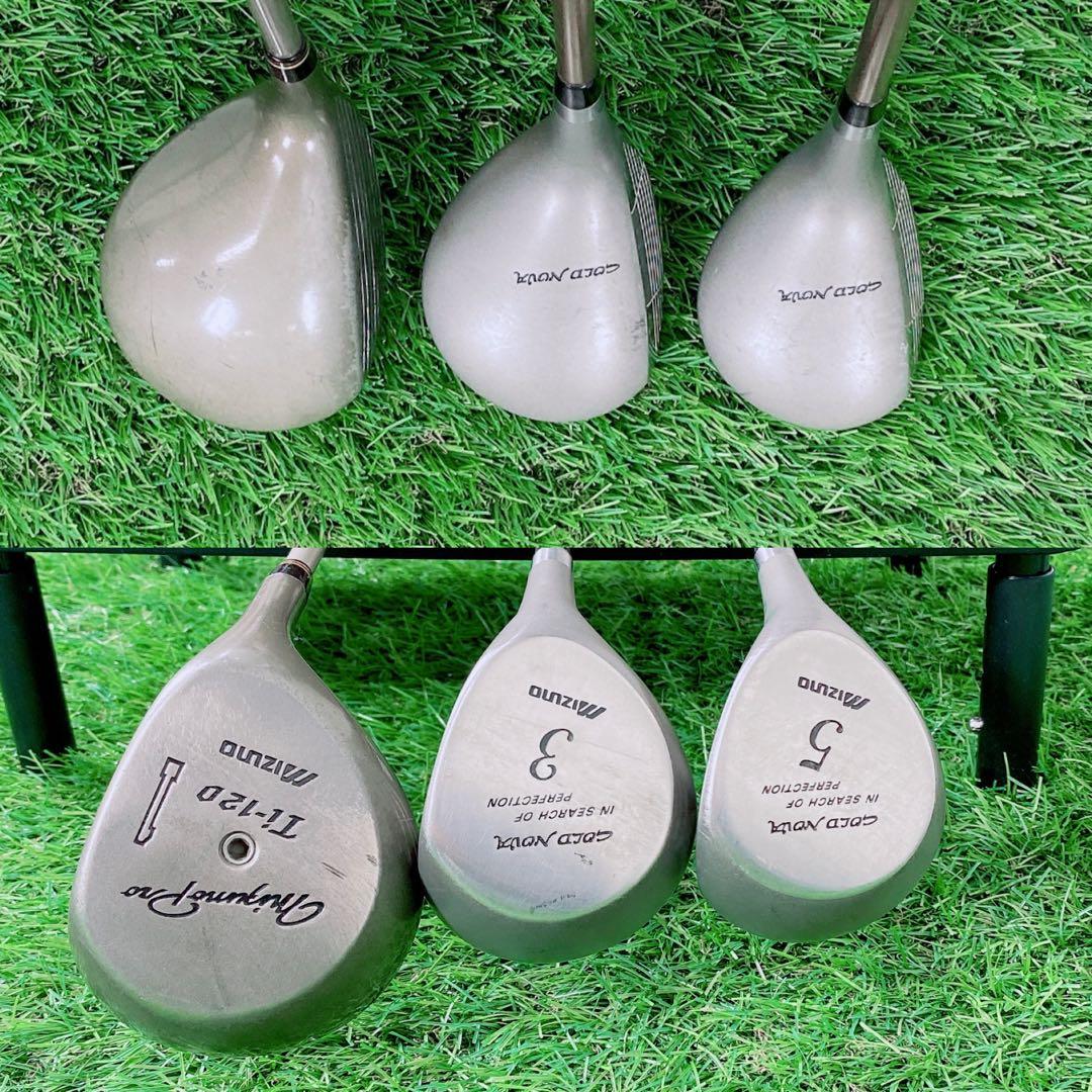 ゴルフクラブ　メンズセット　初心者　ミズノ　プロ Ti-120 入門　N1374