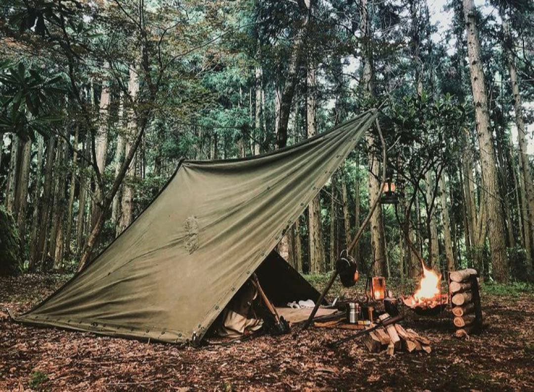 【軍幕屋】希少★ノルウェー軍テント★軍余剰品★4枚組