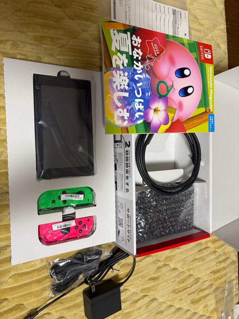 Nintendo Switch 本体 ピンク・グリーン Joy-Con