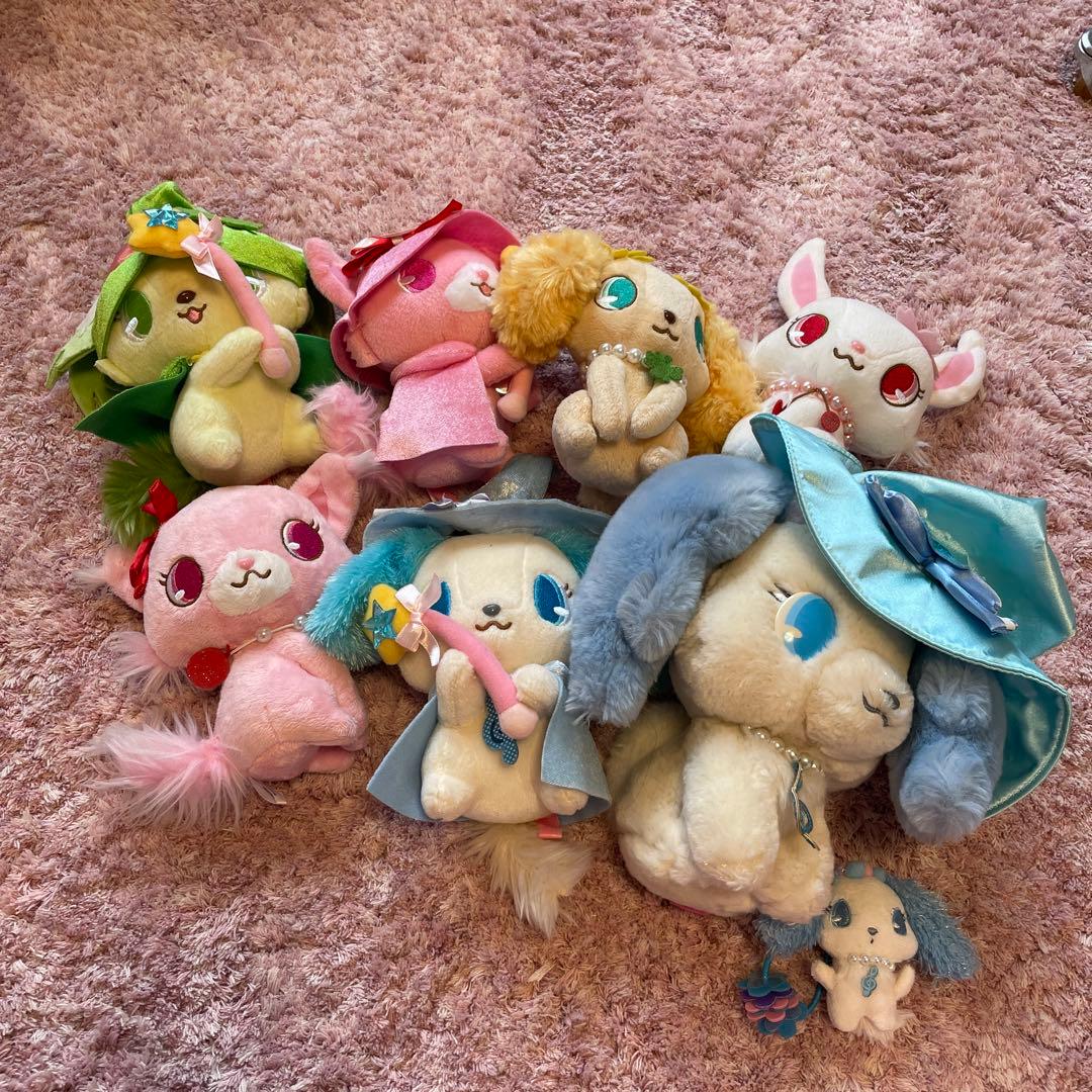 ジュエルペット　ぬいぐるみ　サンリオ　キュートサイズ魔法使いスタイル　他