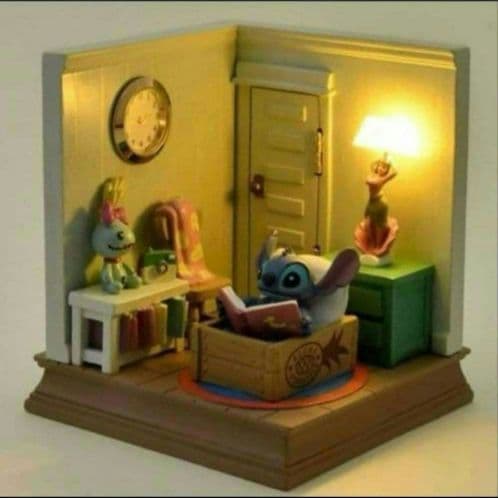 スティッチ LEDライト付きフィギュア