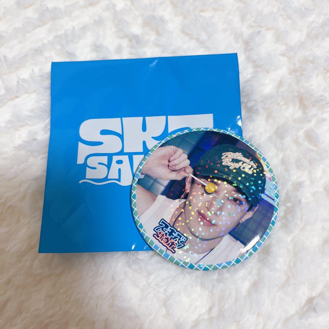 Stray Kids スキズ　バンチャン　サウナ　缶バッジ