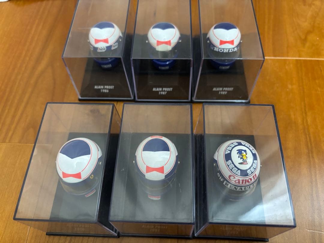 Beckham Prost7 　F1 アラン・プロスト　ヘルメット