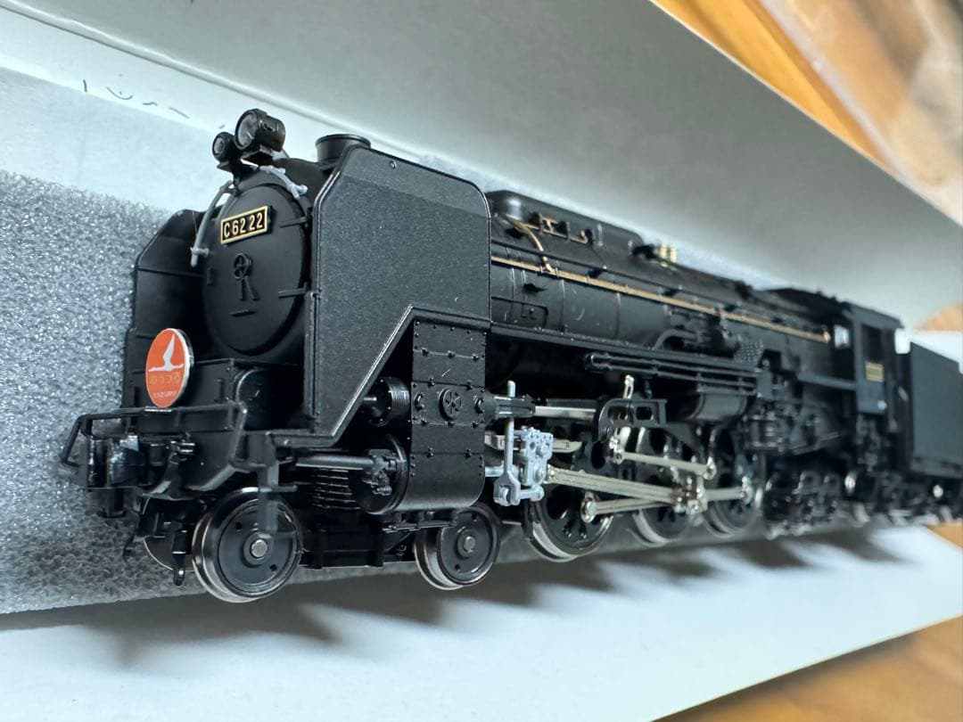 KATO 2017-6 C62 常磐形 ゆうづる牽引機　22号機パーツ取り付け済