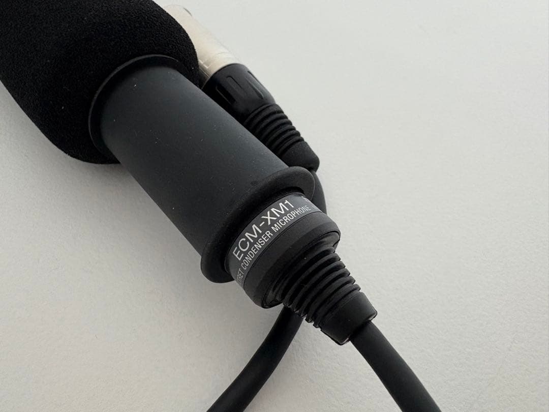 SONY ECM-XM1 カメラ　コンデンサーマイク　ガンマイク