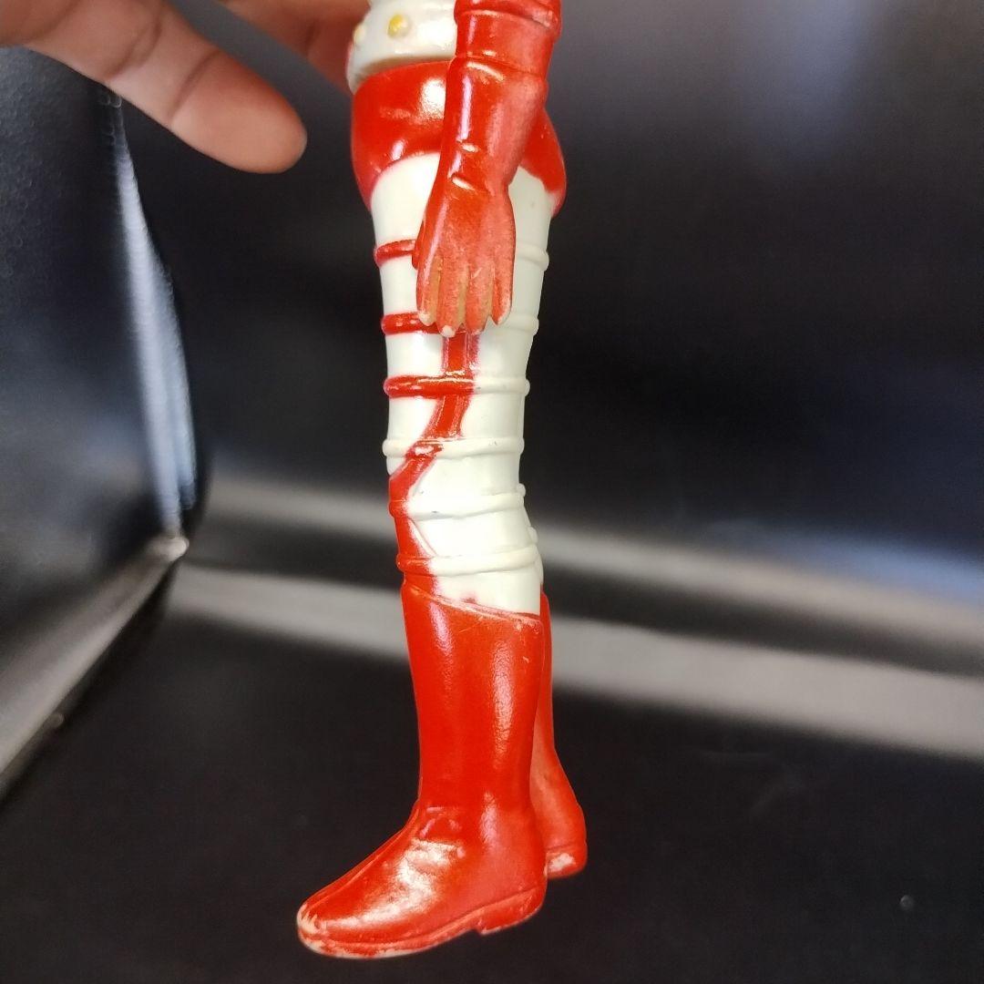 万創　ジャンボーグエース　当時物　美品　昭和レトロソフビ 希少　約20cm
