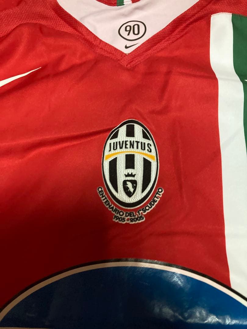 【希少】Juventus Nike 赤　ユニフォーム Lサイズ