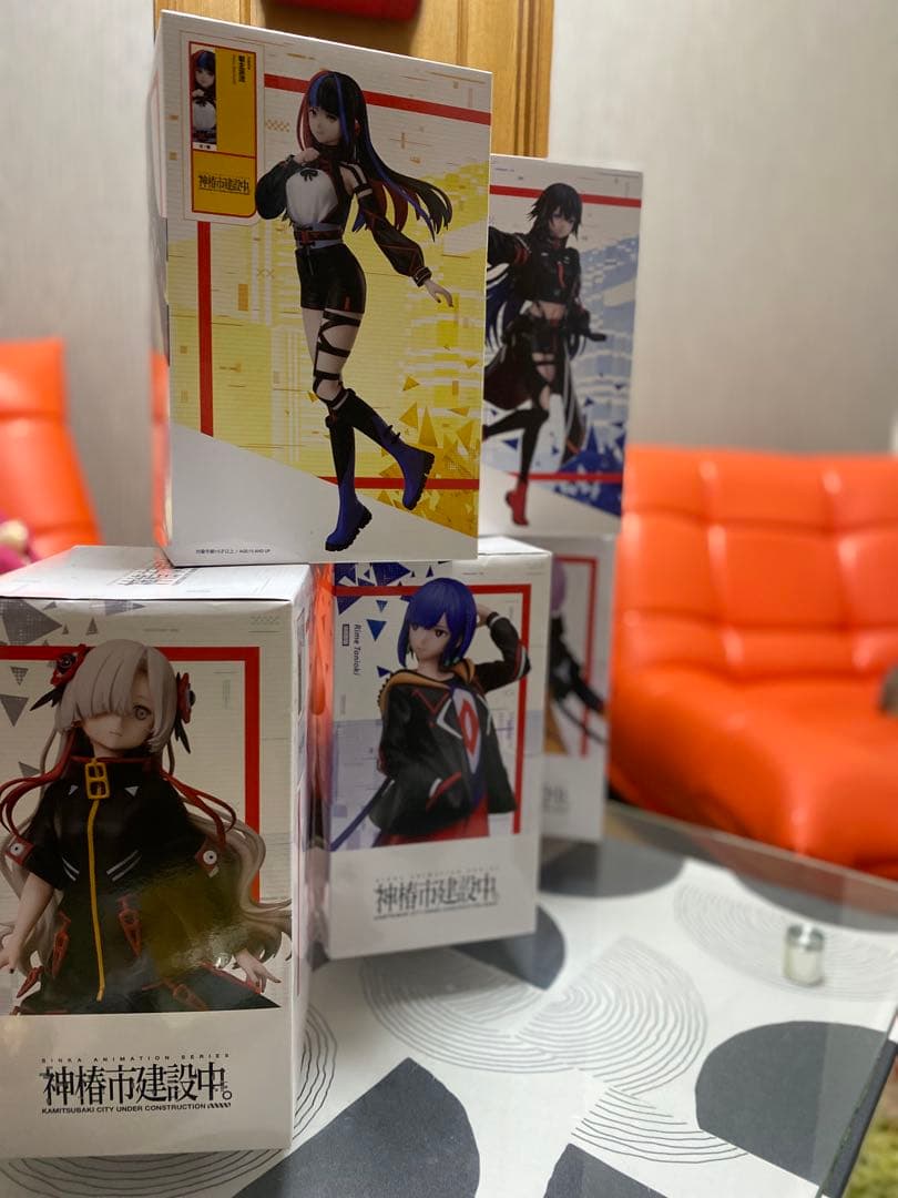 神椿市建設中。 フィギュア 5体セット 新品未開封