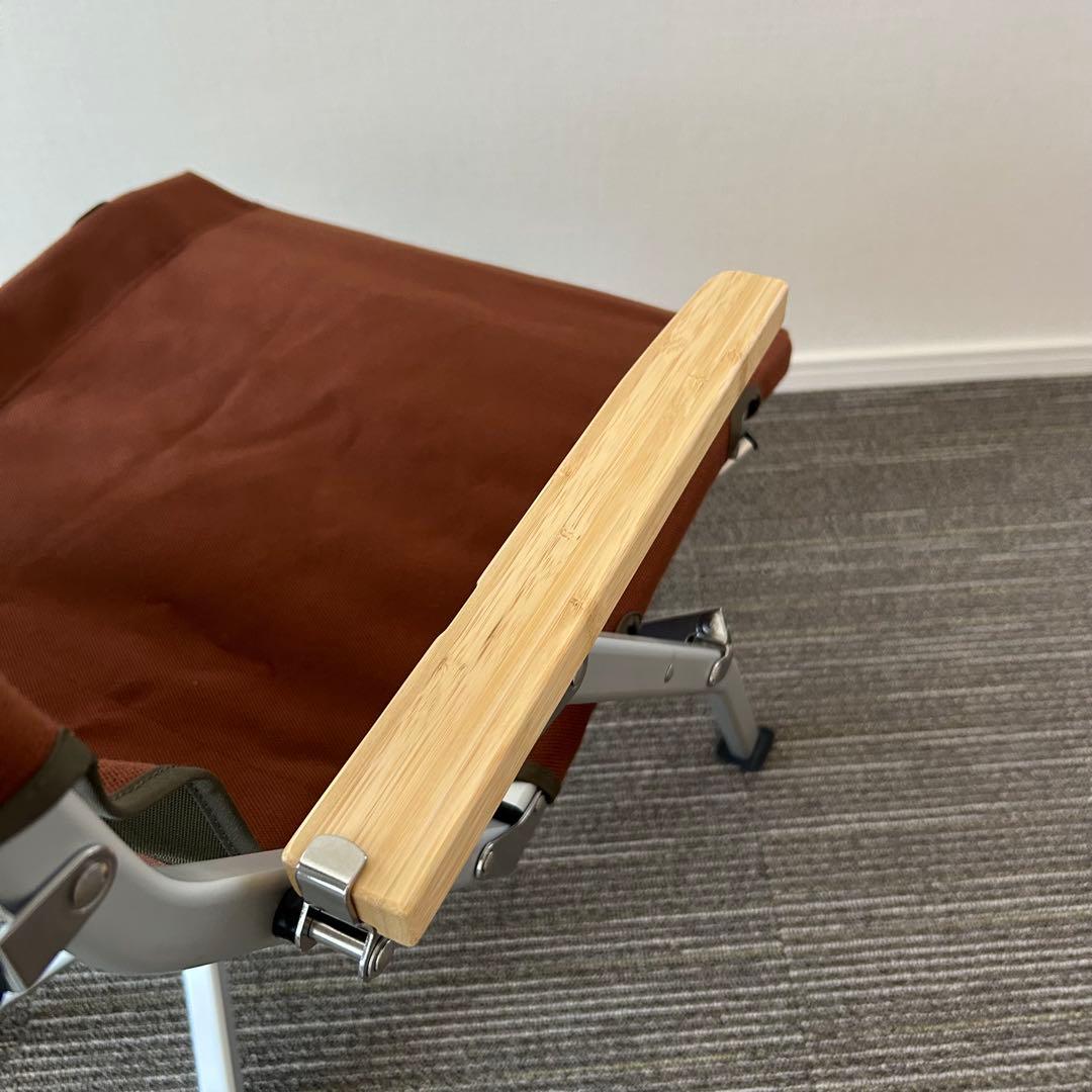 超美品　室内のみ　スノーピーク ローチェア30 ブラウン LV-091