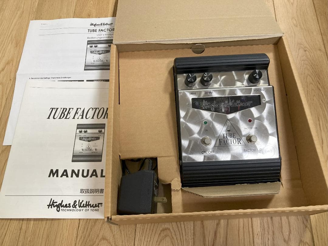 ヒュース＆ケトナー チューブファクター(箱、取説、ACアダプターあり)
