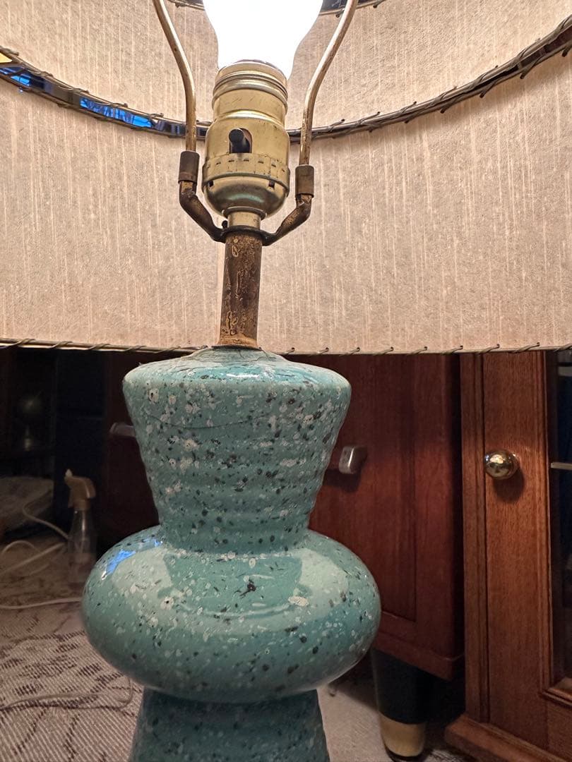 1950年代　ミッドセンチュリー　ランプシェード　ヴィンテージ