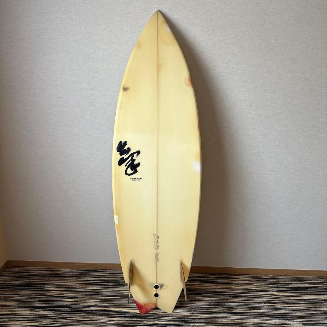 気サーフボードtwin+1(リペア済み)