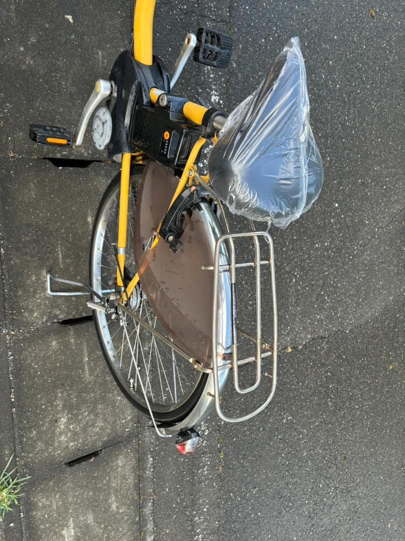 パナソニック ビビ・DX 26型 内装3段 電動自転車　マットミモザ