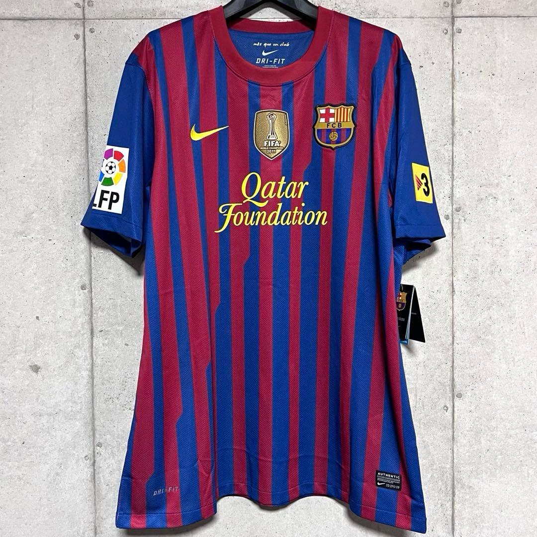 【新品/タグ付き】11/12 FCバルセロナ ♯10 メッシ【XLサイズ】ホーム